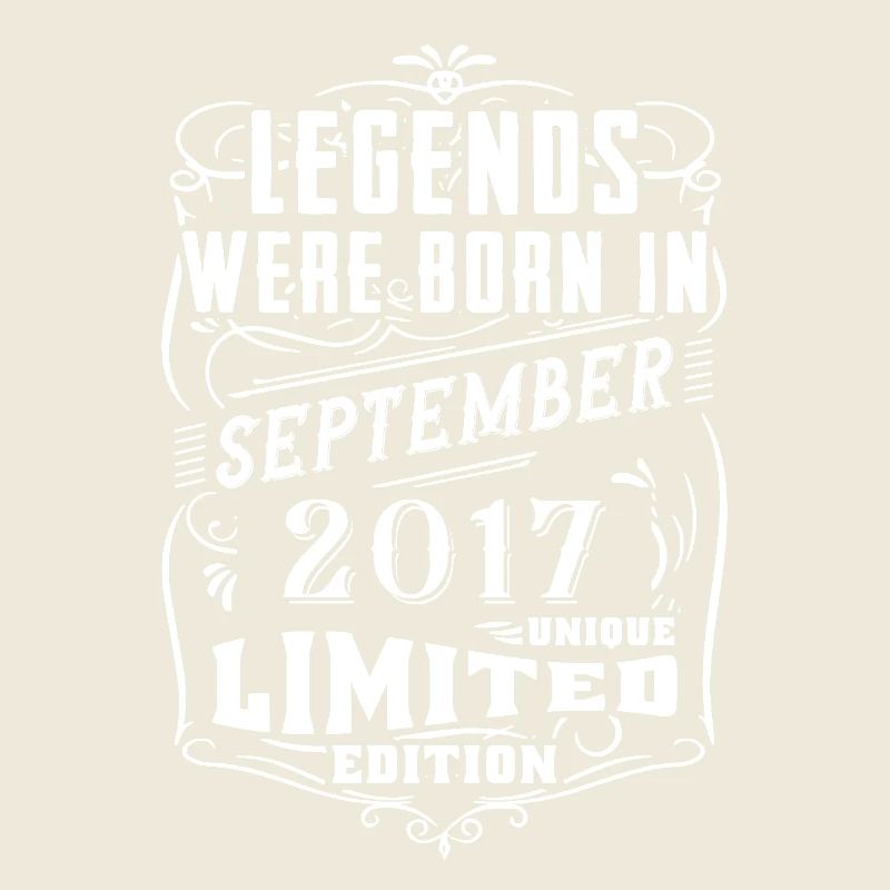 Birthday September 2017 Limited Edition Legend