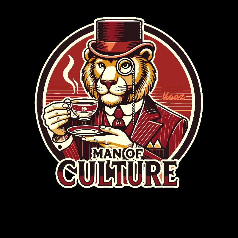 Tea Time Löwe, Ein Mann von Kultur