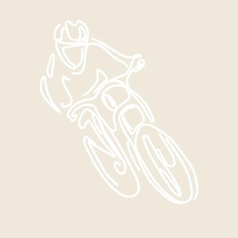 Dessin de VTT Freeride