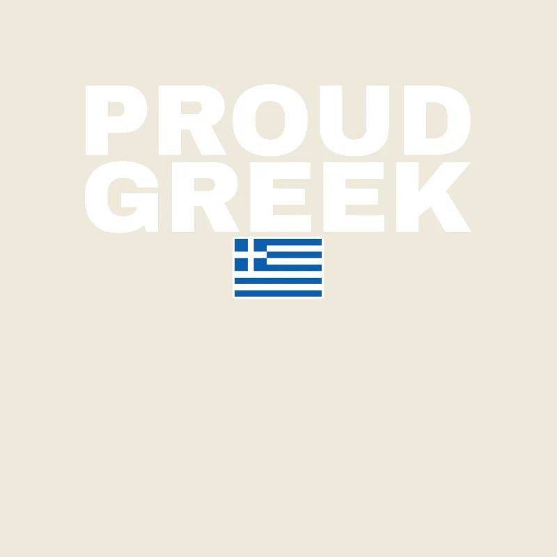 Fier grec Grèce Drapeau grec