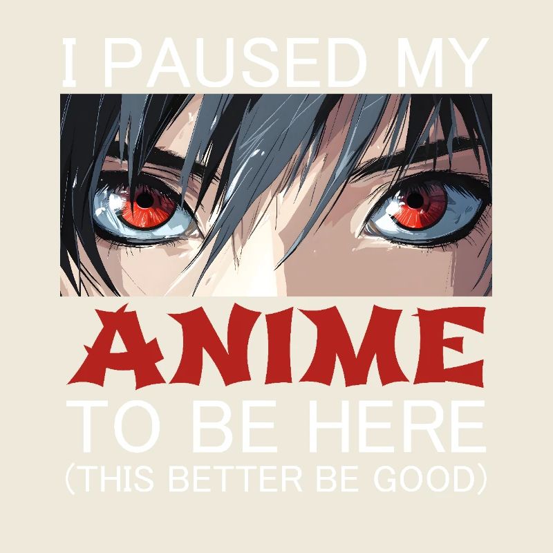 J’ai mis mon anime en pause pour être ici, c’est mieux d’être bon