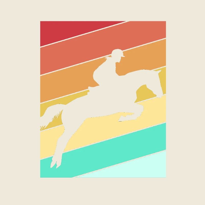 Springreiten Springpferd