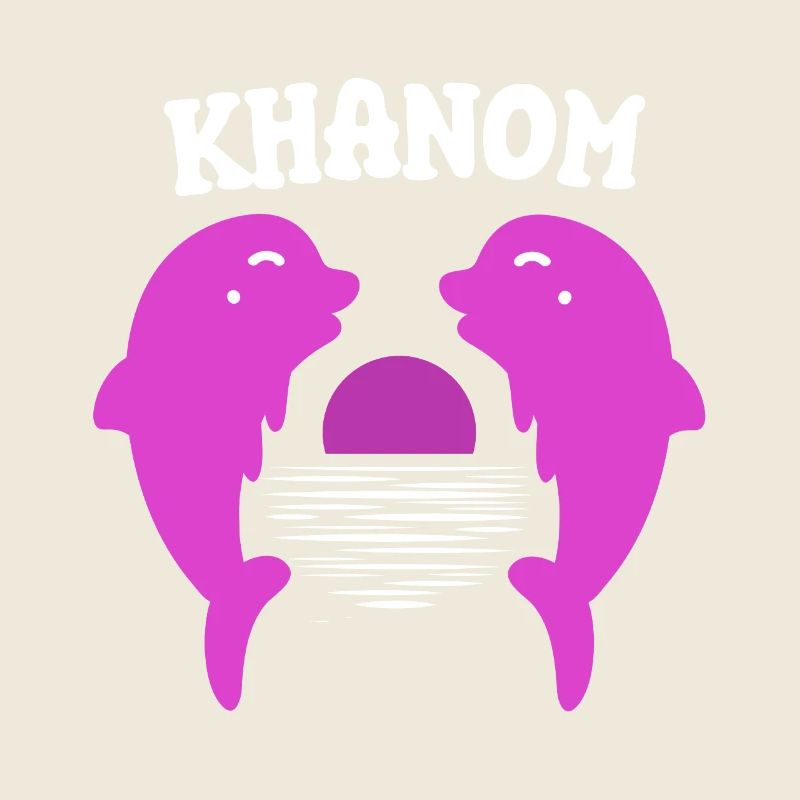 Khanom pink dolphins Thailand