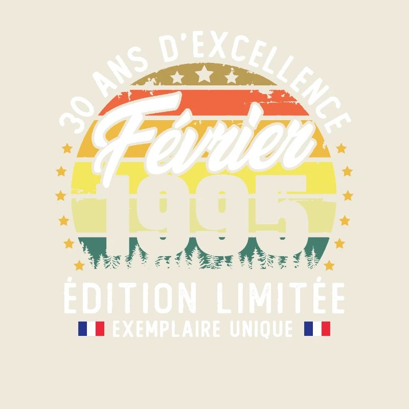 Février 1995 Vintage Cadeau Anniversaire 30 Ans