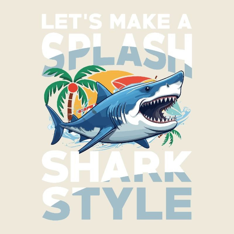 Let's Make A Splash Shark Style