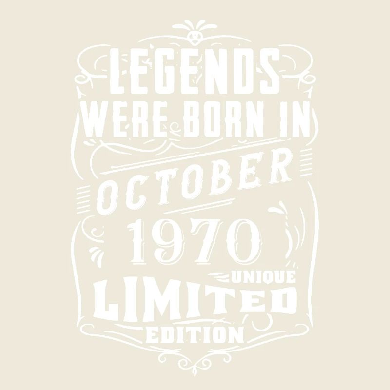 Anniversaire Octobre 1970 Edition Limitée Légende