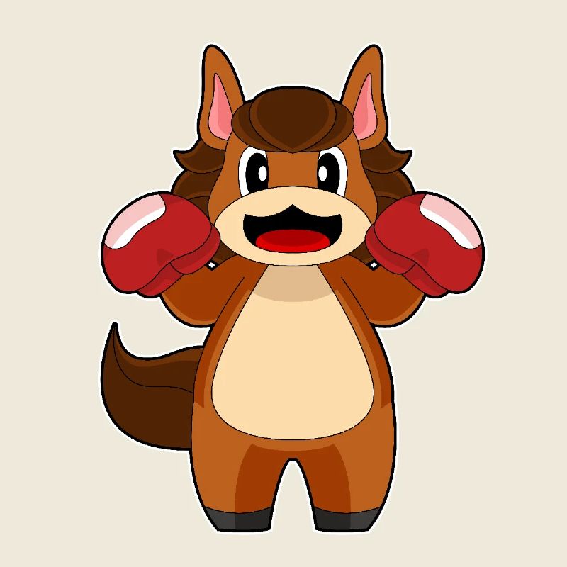 Cheval Boxer Gants de boxe Boxe