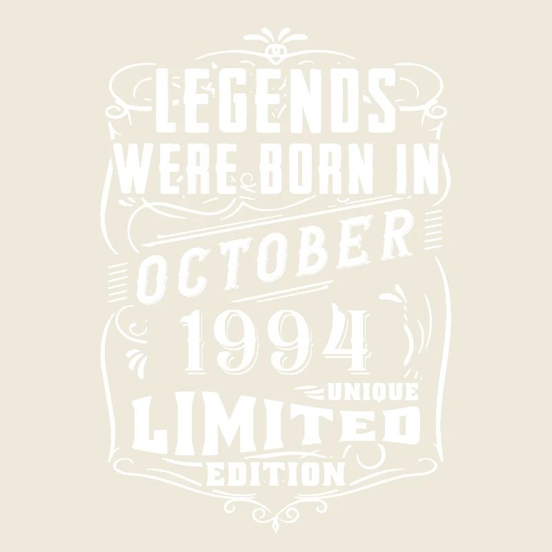Anniversaire Octobre 1994 Edition Limitée Légende