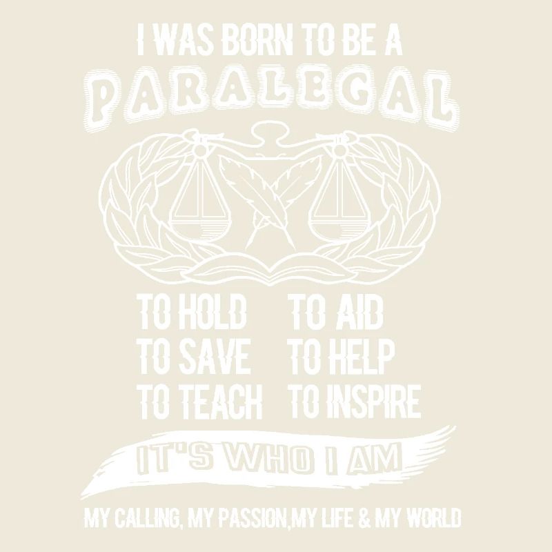 Paralegal Born To Be A Paralegal