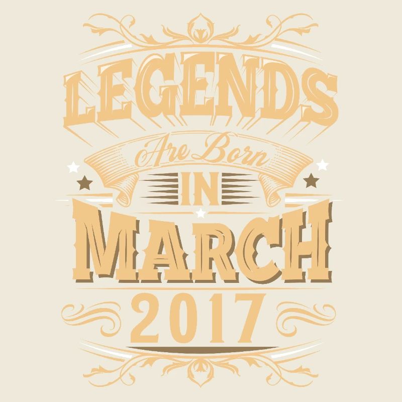 Légende de l’anniversaire de mars 2017