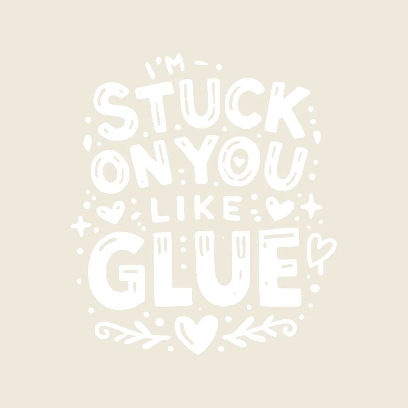 Ich klebt an dir wie Klebstoff