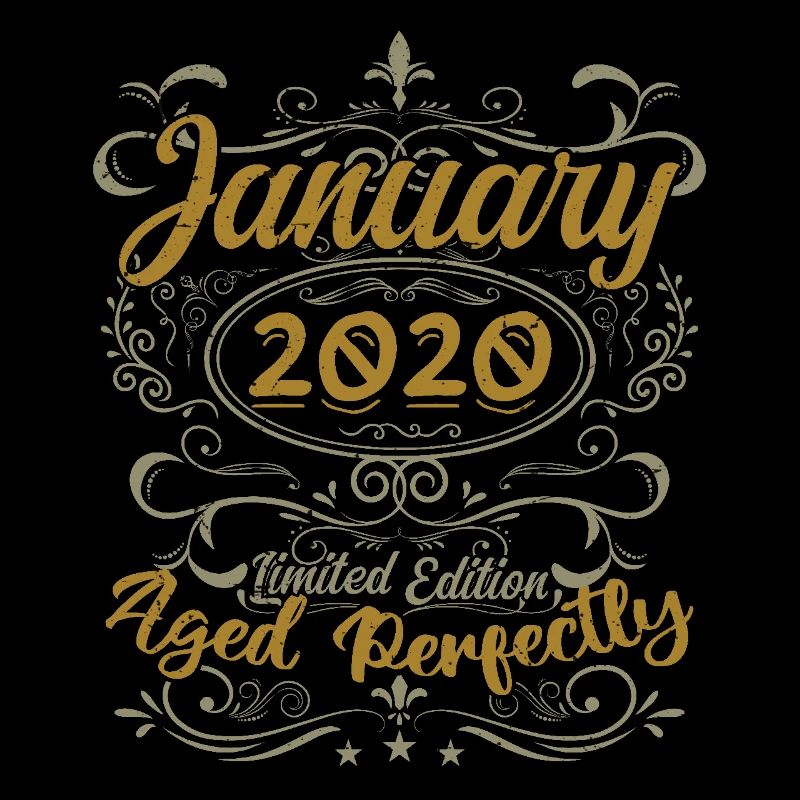 Janvier Cadeau D'anniversaire Nées En Janvier 2020