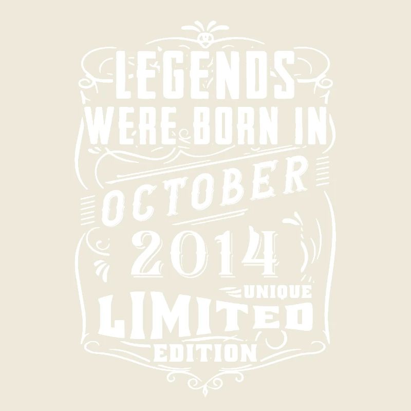 Birthday October 2014 Limited Edition Legend