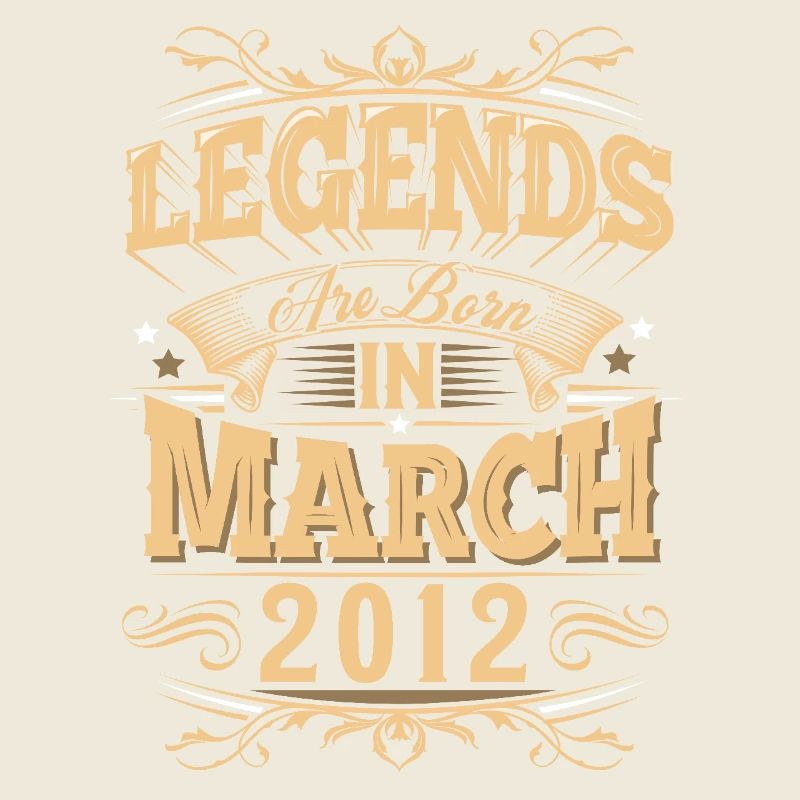 Légende de l’anniversaire de mars 2012