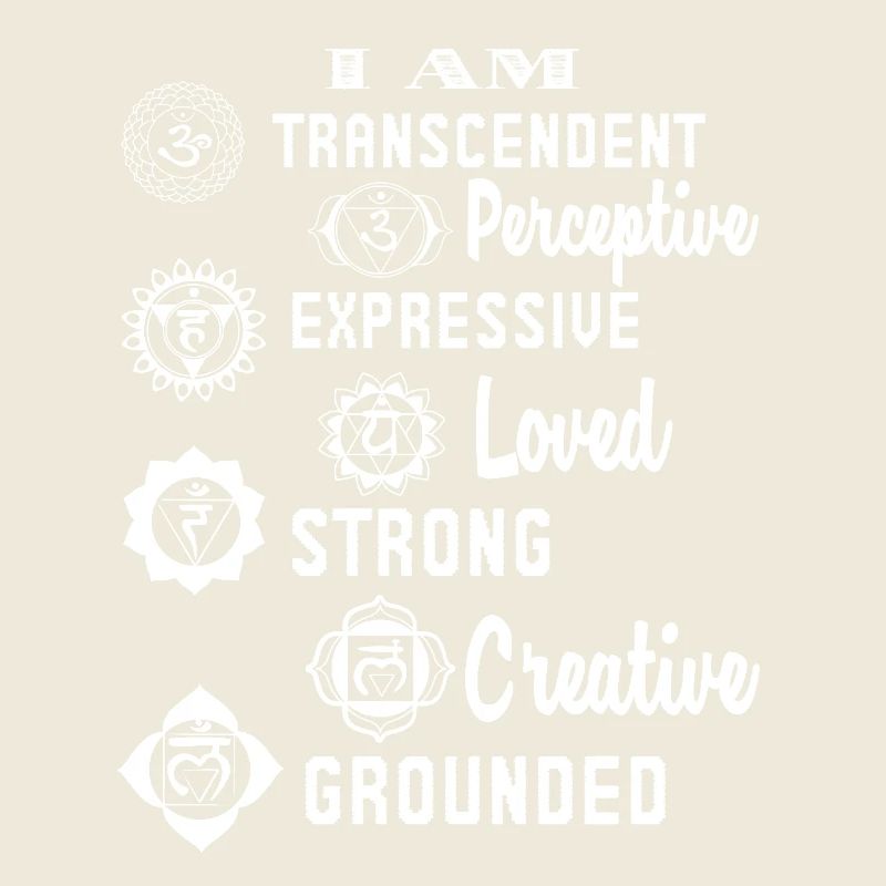 Chakra Chakra I Am Loved Strong Creative