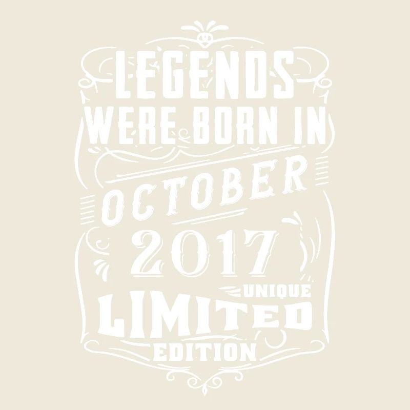 Birthday October 2017 Limited Edition Legend