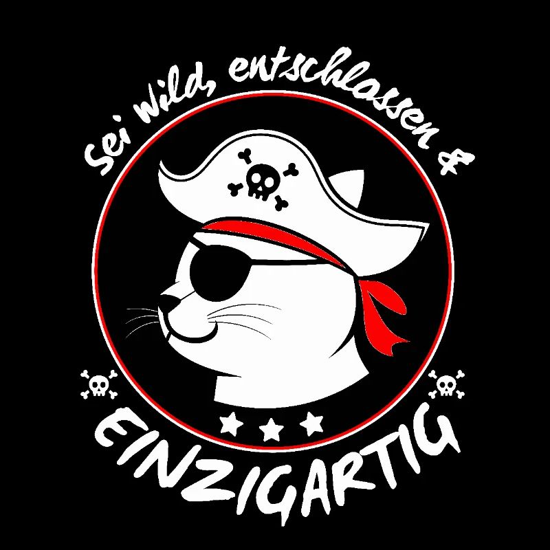 Carnaval Chat Pirate Costume Brave Crâne Drôle