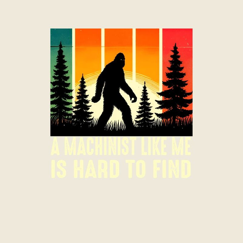 Machiniste est difficile à trouver, drôle de Bigfoot Sasquatch