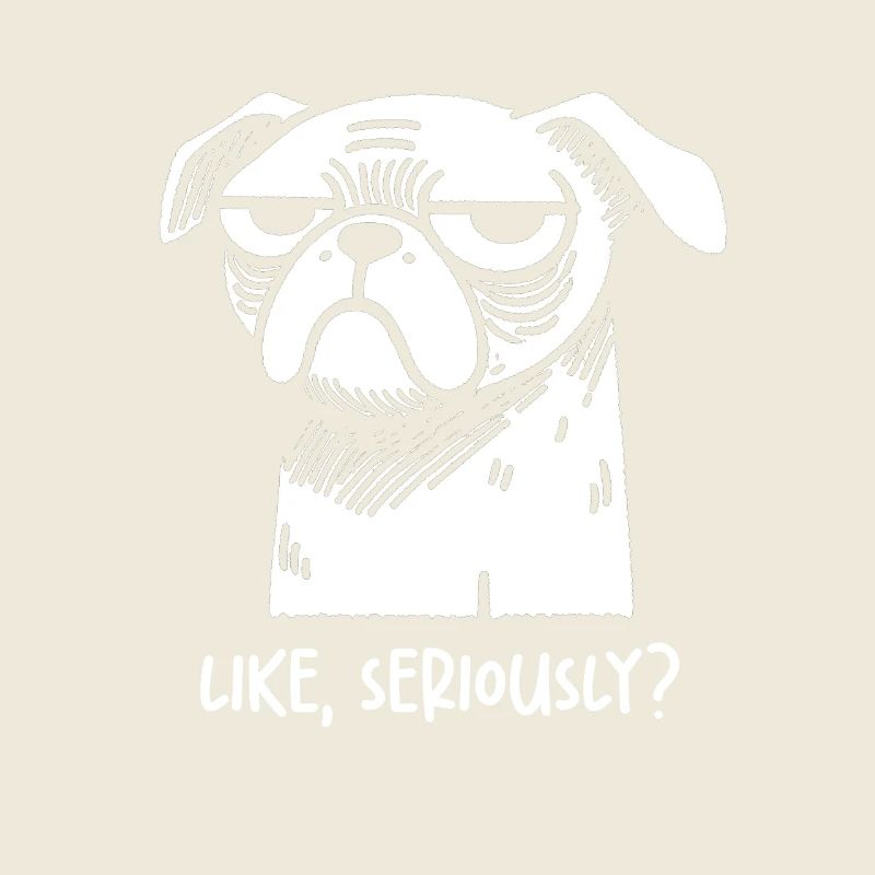 Dog Unamused Like Seriously Judging Sarcastic