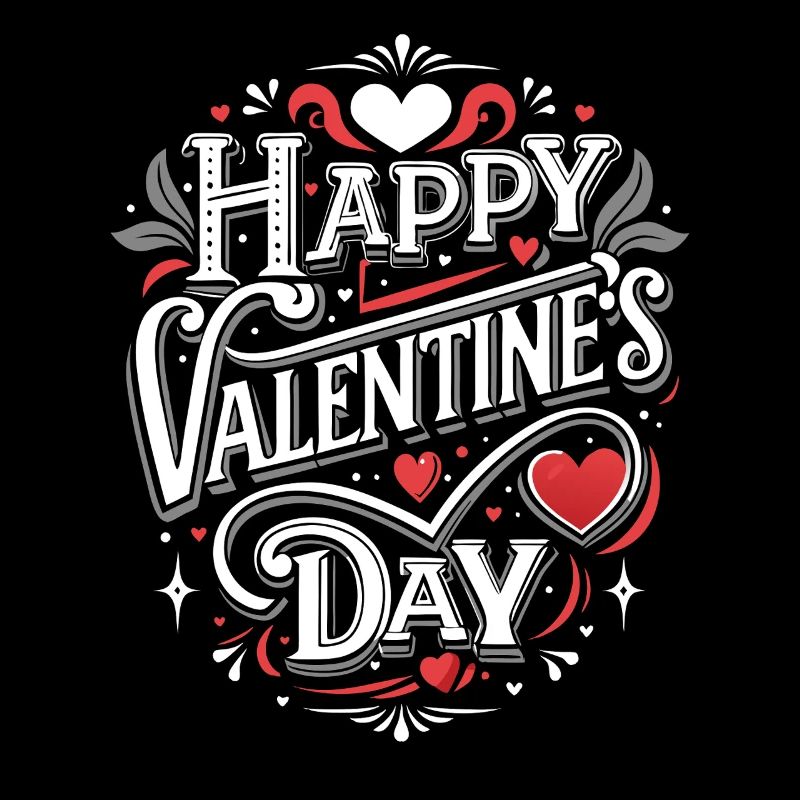 Joyeuse Saint-Valentin - Amour - Cadeau