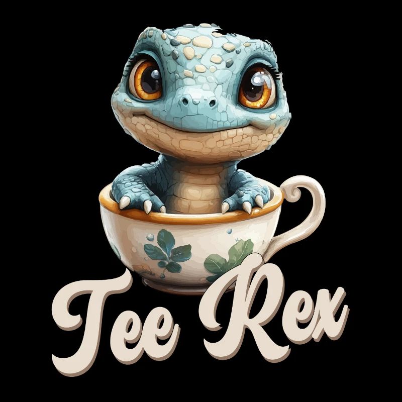 Lustiges Wortspiel Dino Tee Rex