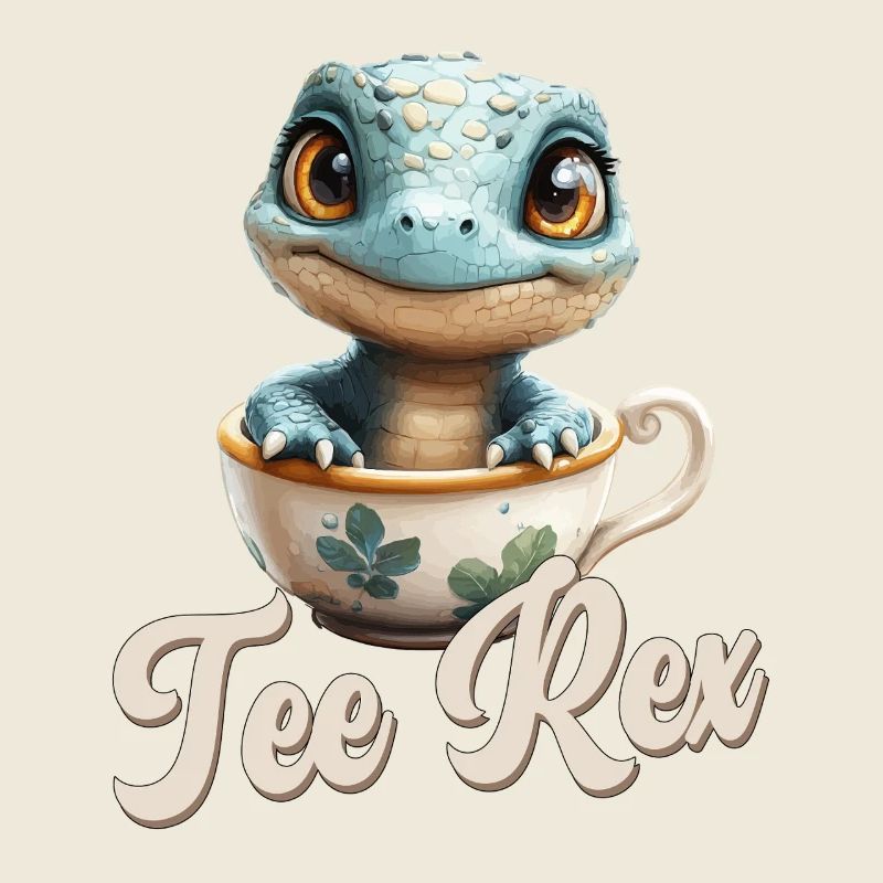 Jeu de mots drôle Dino Tee Rex