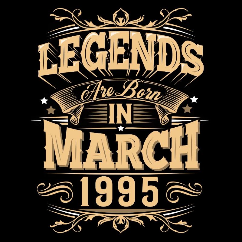 Légende de l’anniversaire de mars 1995