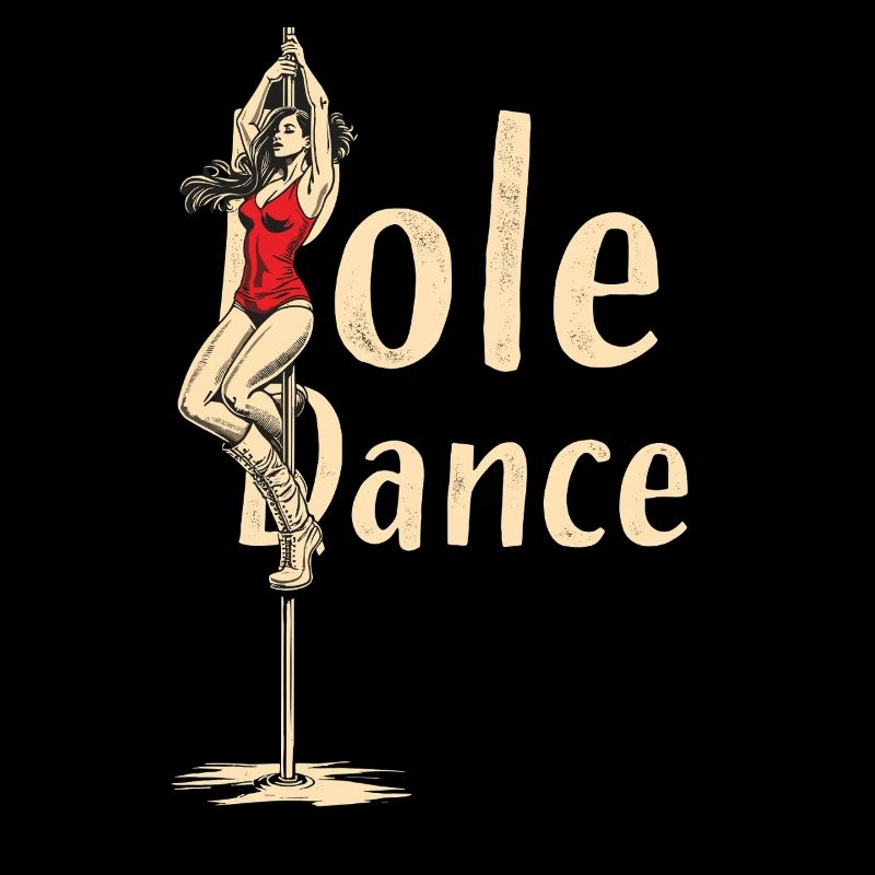 Pole Dance Pole Tänzerin Stangentanz