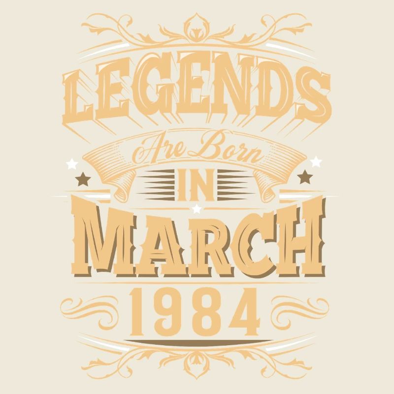 März 1984 Geburtstag Legende