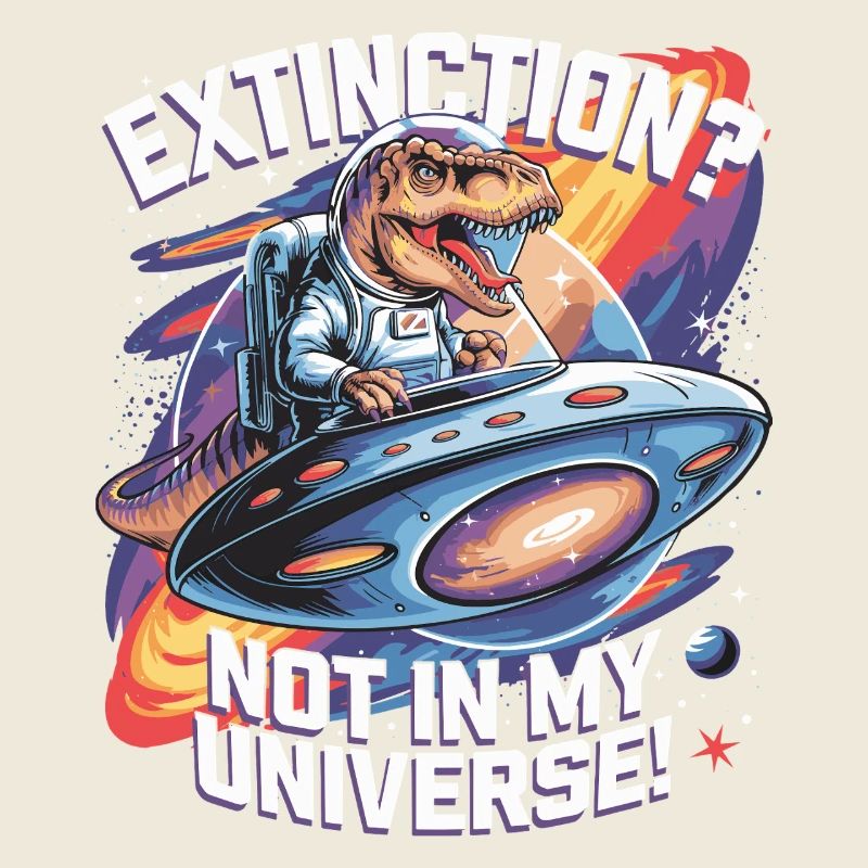 Extinction? Pas dans mon univers - Dino Astronaut