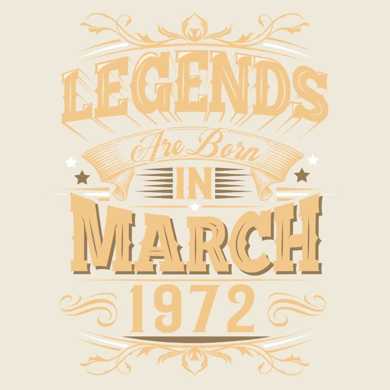 Légende de l’anniversaire de mars 1972