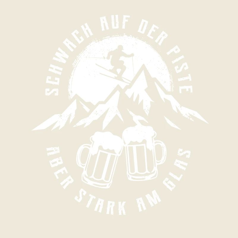 Ski - Schwach auf der Piste, stark am Glas