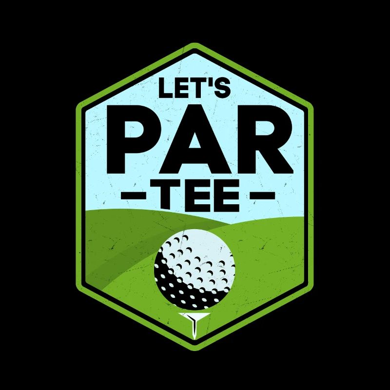 Let's Par Tee Golf Golfer