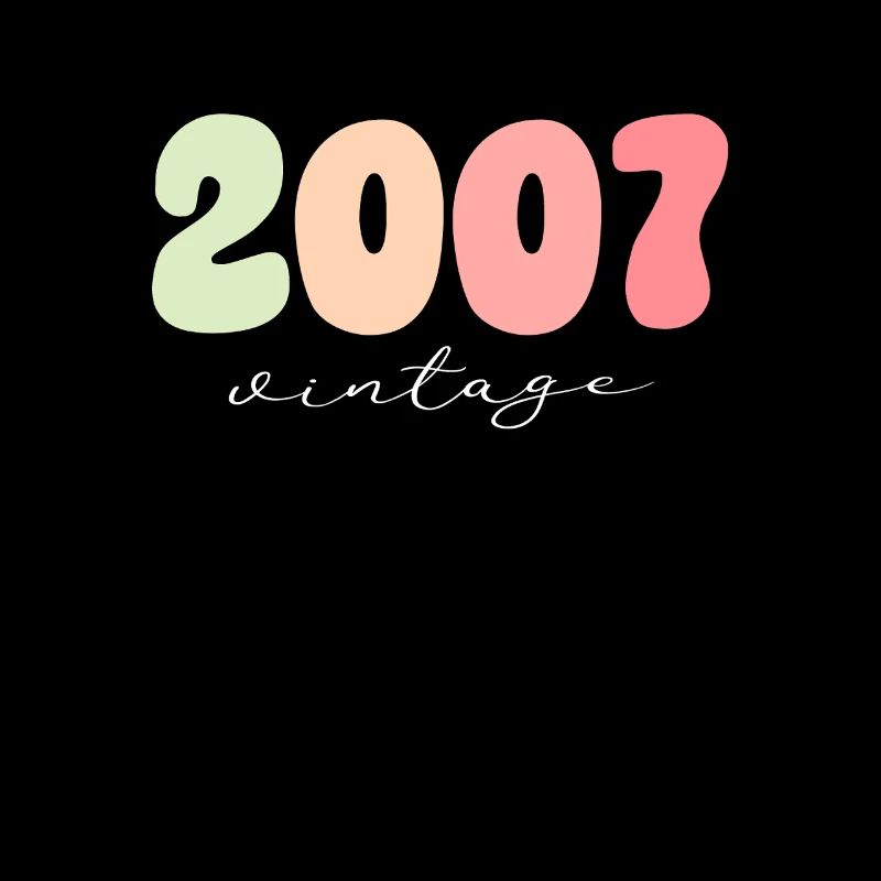Anniversaire Année de naissance 2007