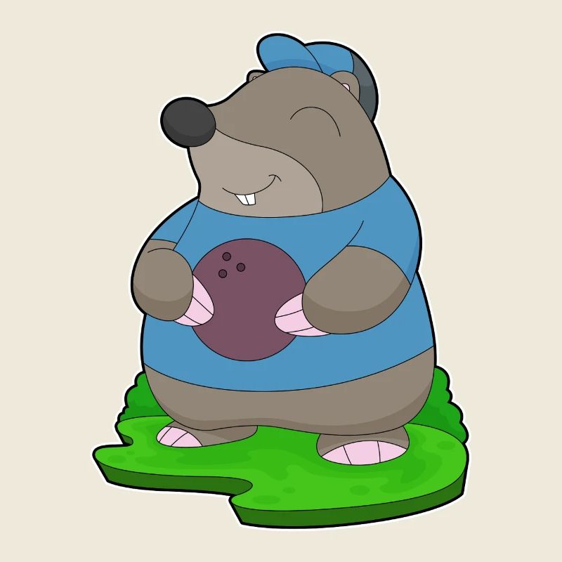 Mole Bowling Bowling Ball