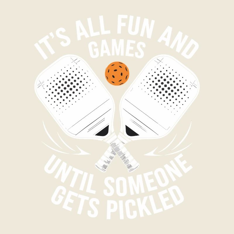Pickleball Player Paddleball Game Fun Gift