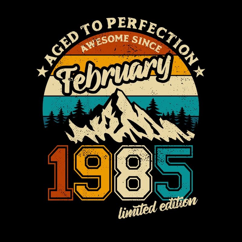 Édition limitée Février 1985 Cadeau d’anniversaire