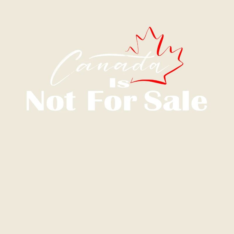 Le Canada n’est pas à vendre Maple Leaf Design