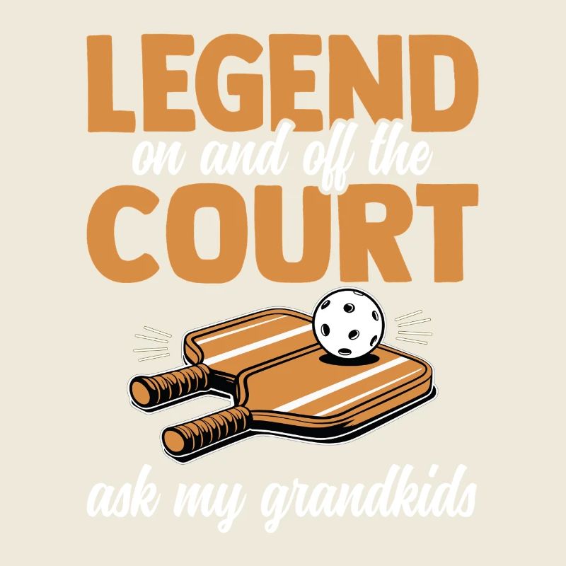 Grandpa Pickleball Design