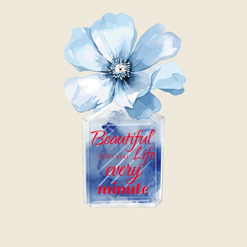 Beautiful Life Every Minute Inspirational Quote