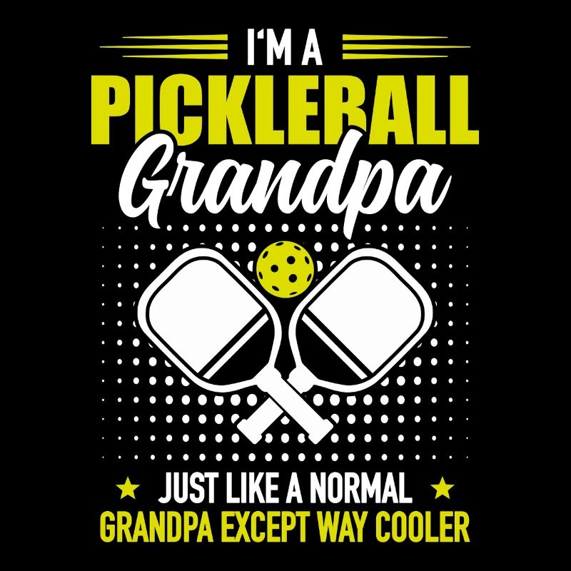 Opa Pickleball Spieler Dinking Team Geschenk