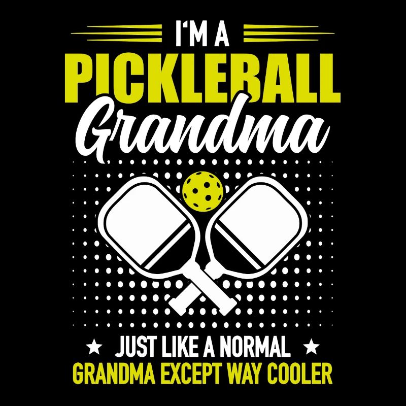 Oma Pickleball Spieler Dinking Team Geschenk