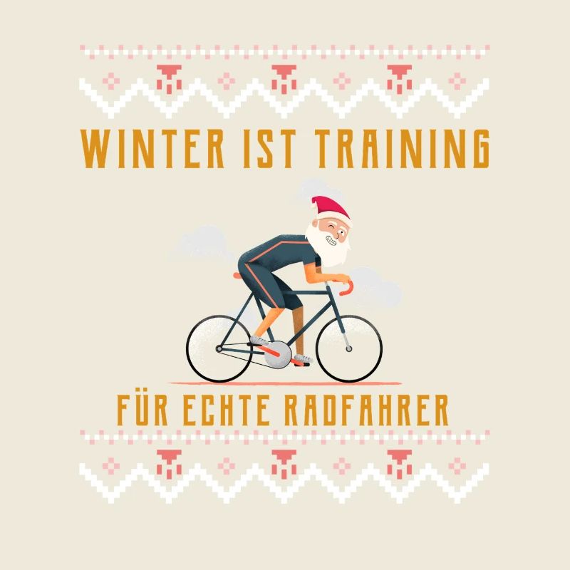 Winter is training for real cyclists