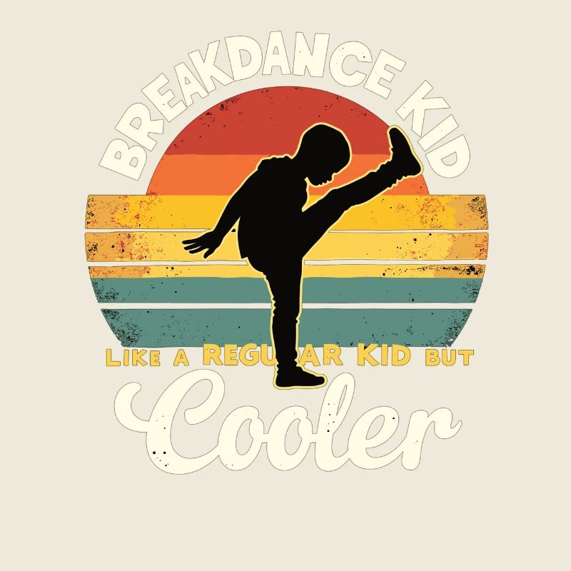 Breakdance Kid Breakdancer Retro Dance B-Boys