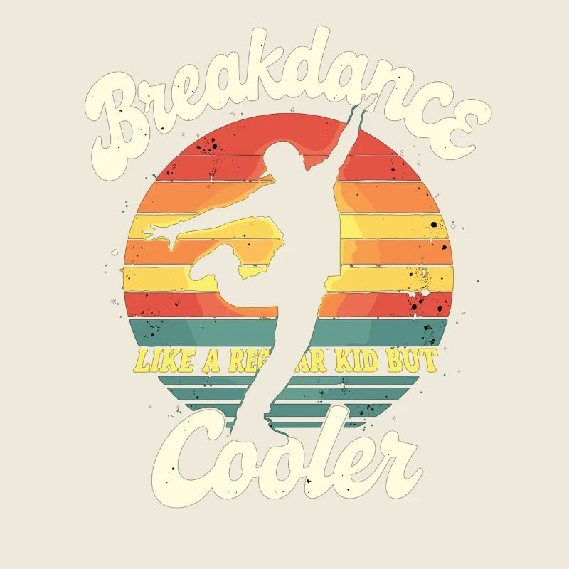 Breakdance Kid Breakdancer Retro Dance B-Boys