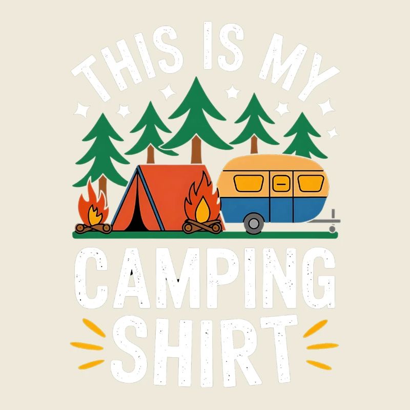 Camping Adventure Funny Camping Design