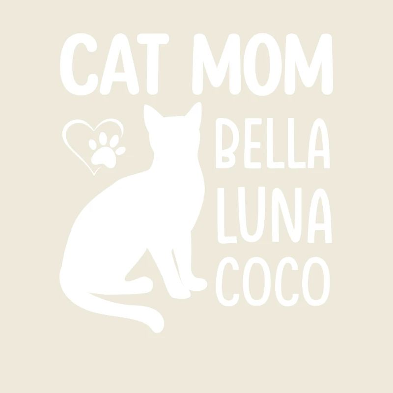 Stylish Cat Mom Design for Cat Lovers