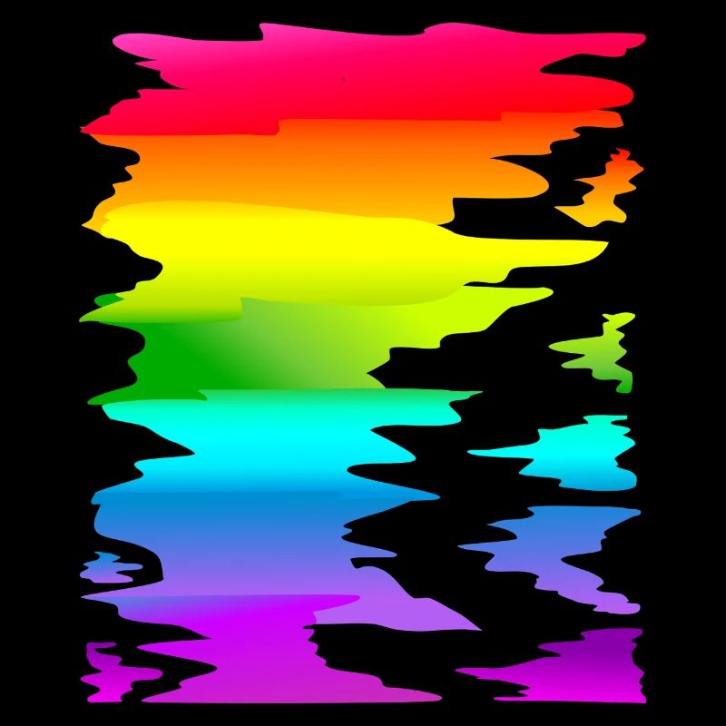 colorful rainbow gradient