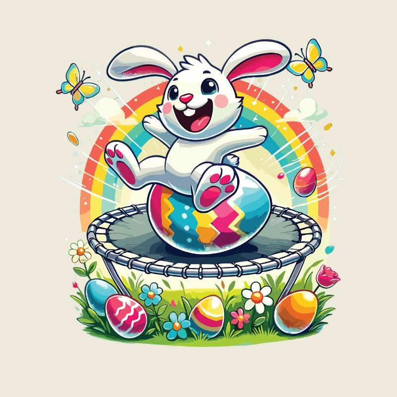 Pâques Joyeuses Pâques Lapin de Pâques Oeuf de Pâques Printemps
