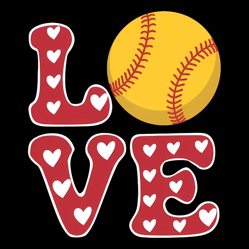Softball Softballspieler Süßes Softball Geschenk